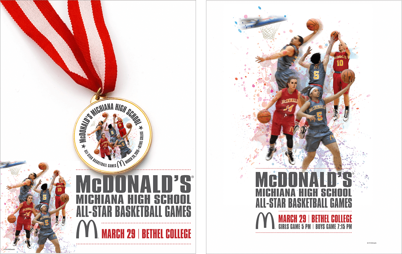 M<span class="lowercase">c</span>Donald's <strong>Michiana High School All-Star Games</strong>